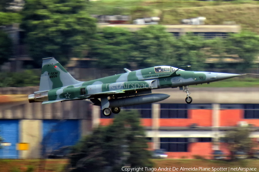 Brazilian Air Force (Forca Aerea Brasileira) Northrop F-5EM Tiger II (FAB4856) | Photo 592142