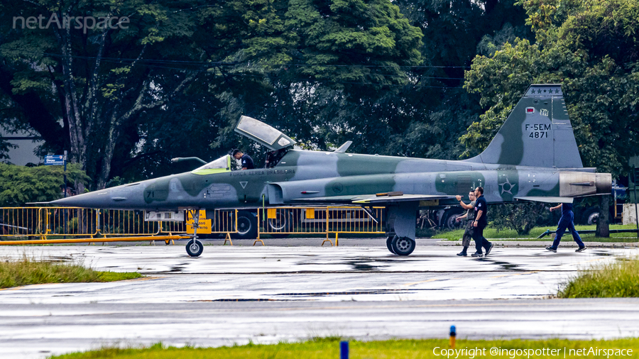 Brazilian Air Force (Forca Aerea Brasileira) Northrop F-5EM Tiger II (FAB4871) | Photo 503401