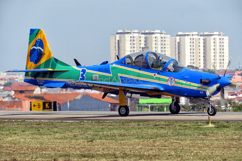 Brazilian Air Force (Forca Aerea Brasileira) Embraer EMB-314 Super Tucano A-29A (FAB5703) at  Sorocaba - Bertram Luiz Leupolz, Brazil