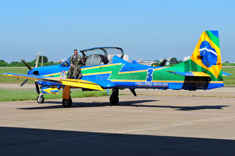 Brazilian Air Force (Forca Aerea Brasileira) Embraer EMB-314 Super Tucano A-29A (FAB5734) at  Sorocaba - Bertram Luiz Leupolz, Brazil