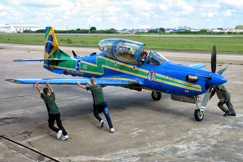Brazilian Air Force (Forca Aerea Brasileira) Embraer EMB-314 Super Tucano A-29B (FAB5966) at  Sorocaba - Bertram Luiz Leupolz, Brazil