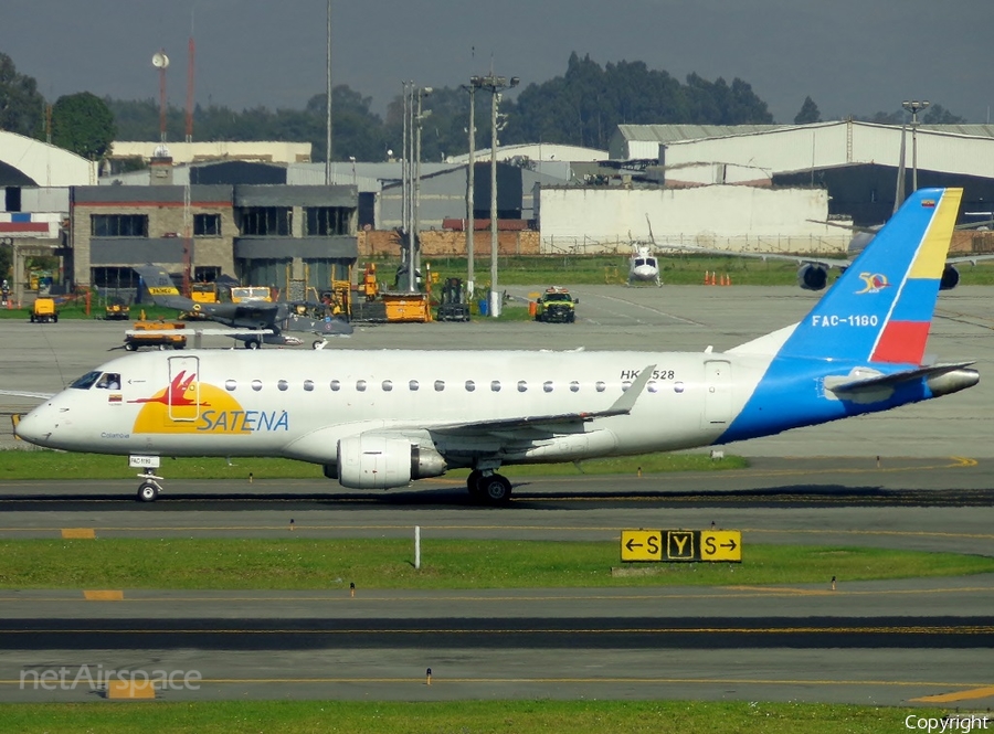 SATENA Embraer ERJ-170LR (ERJ-170-100LR) (FAC-1180) | Photo 38957