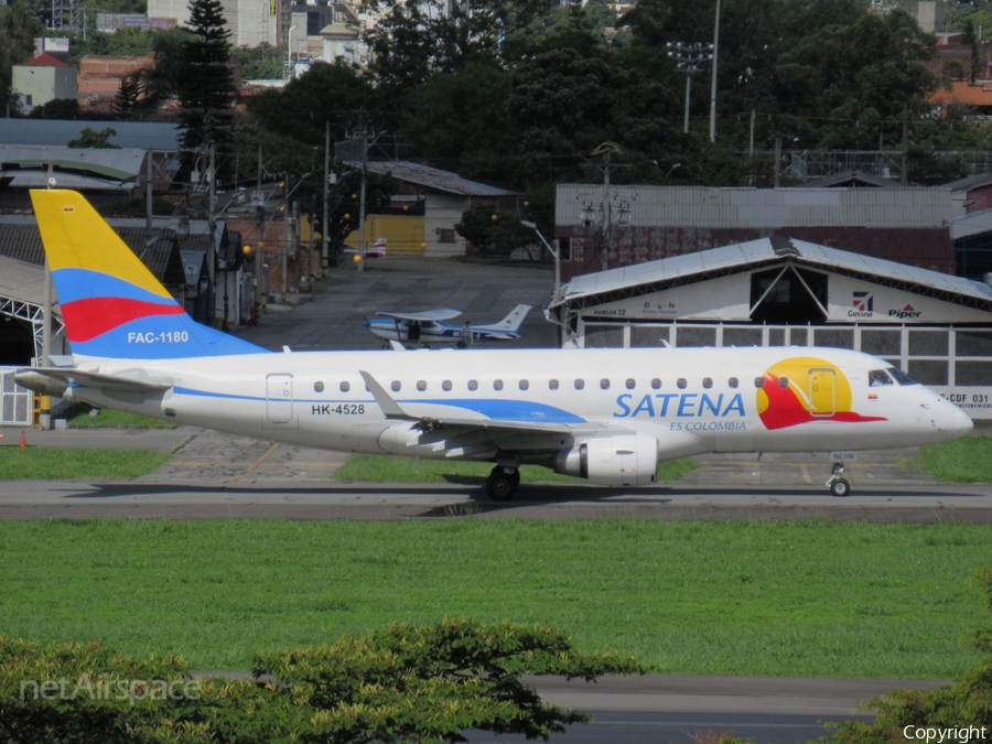 SATENA Embraer ERJ-170LR (ERJ-170-100LR) (FAC-1180) | Photo 340313