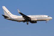 Colombian Air Force (Fuerza Aerea Colombiana) Boeing 737-74V(BBJ) (FAC0001) at  New York - John F. Kennedy International, United States