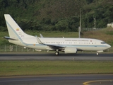Colombian Air Force (Fuerza Aerea Colombiana) Boeing 737-74V(BBJ) (FAC0001) at  Medellin - Jose Maria Cordova International, Colombia