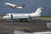 Colombian Air Force (Fuerza Aerea Colombiana) Fokker F28-3000 Fellowship (FAC1041) at  Cartagena - Rafael Nunez International, Colombia