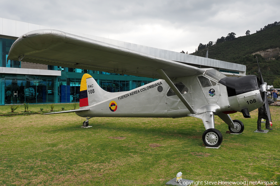 Colombian Air Force (Fuerza Aerea Colombiana) de Havilland Canada DHC-2 Mk I Beaver (FAC108) | Photo 670934