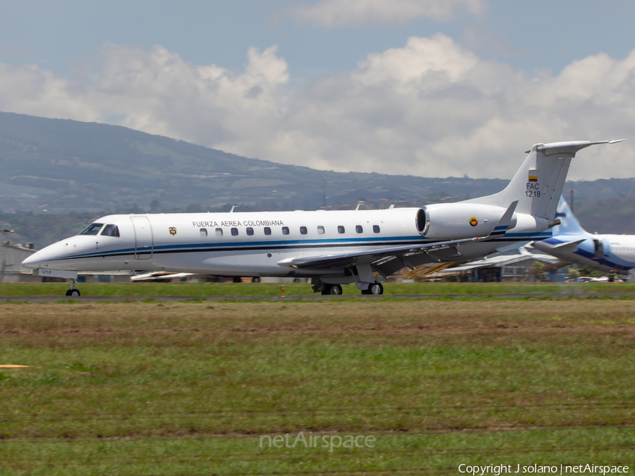 Colombian Air Force (Fuerza Aerea Colombiana) Embraer EMB-135BJ Legacy 600 (FAC1218) | Photo 502652