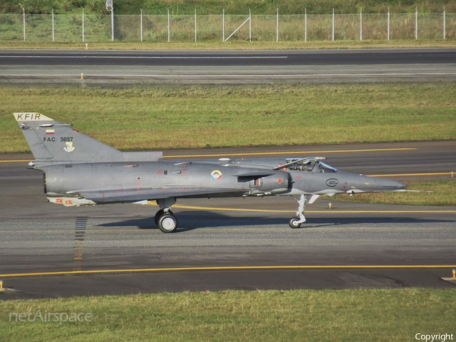 Colombian Air Force (Fuerza Aerea Colombiana) IAI Kfir COA (FAC3057) | Photo 350824