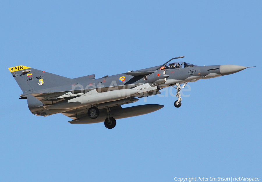 Colombian Air Force (Fuerza Aerea Colombiana) IAI Kfir COA (FAC3059) | Photo 214999