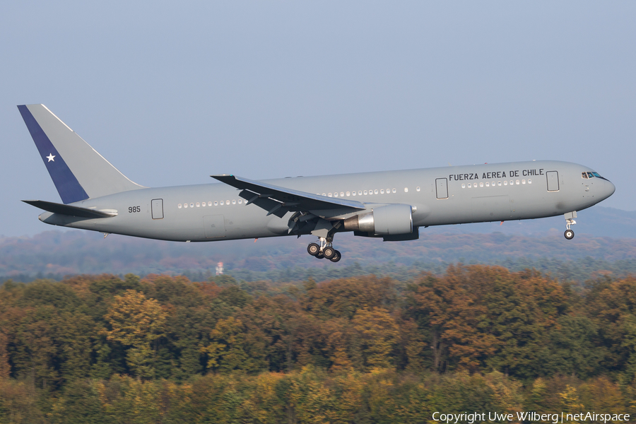 Chilean Air Force (Fuerza Aerea De Chile) Boeing 767-3Y0(ER) (985) | Photo 76027