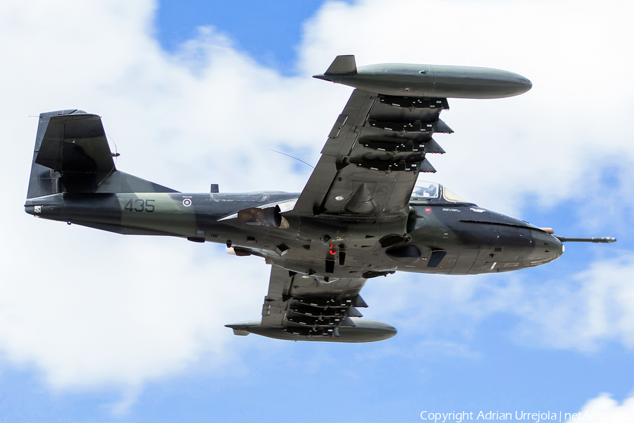 Salvadoran Air Force (Fuerza Aerea Salvadorena) Cessna A-37B Dragonfly (435) | Photo 201585