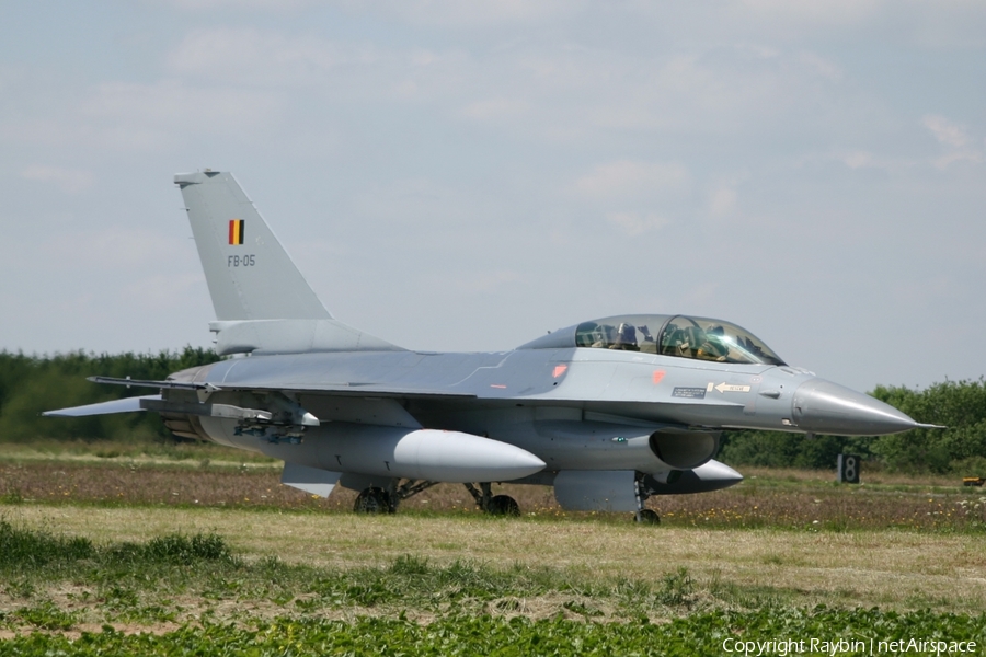 Belgian Air Force General Dynamics F-16BM Fighting Falcon (FB-05) | Photo 549531