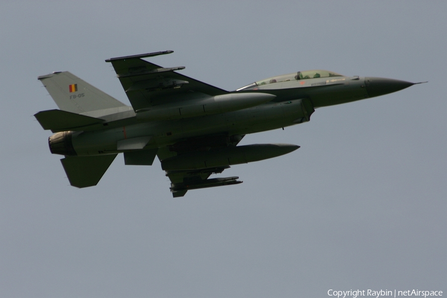 Belgian Air Force General Dynamics F-16BM Fighting Falcon (FB-05) | Photo 554312