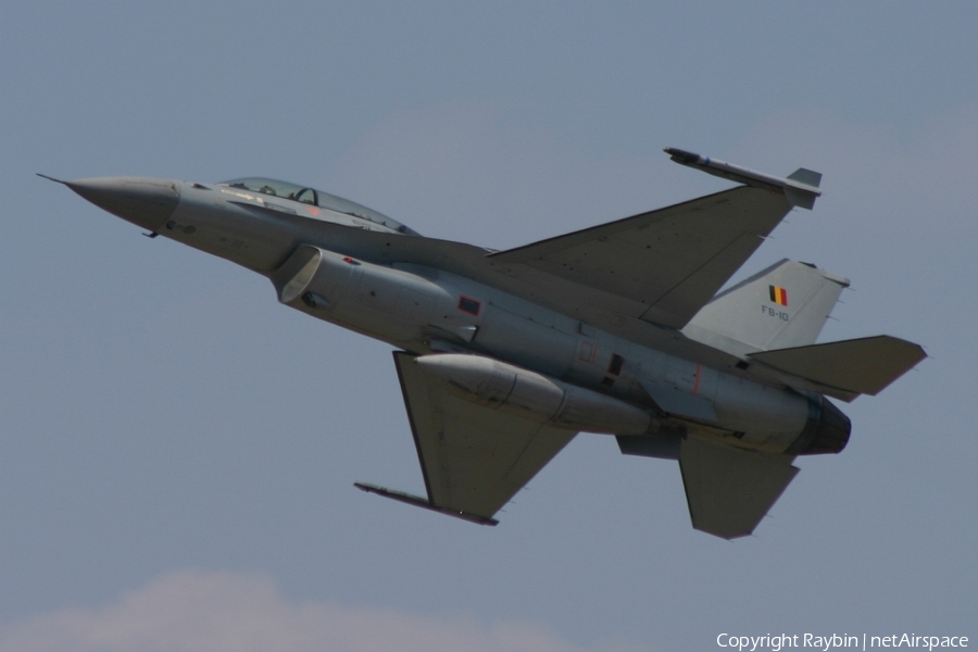 Belgian Air Force General Dynamics F-16BM Fighting Falcon (FB-10) | Photo 559629