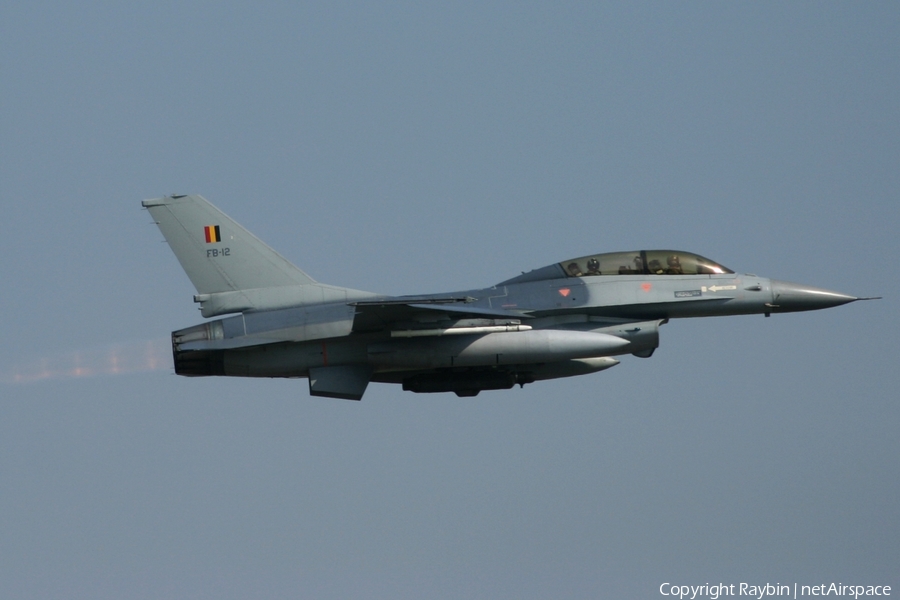 Belgian Air Force General Dynamics F-16BM Fighting Falcon (FB-12) | Photo 550943