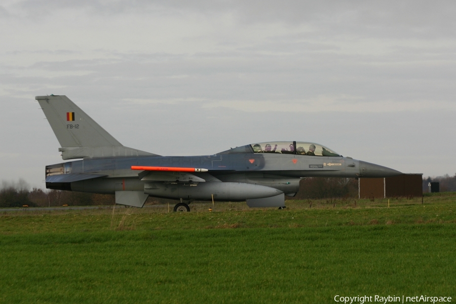 Belgian Air Force General Dynamics F-16BM Fighting Falcon (FB-12) | Photo 554316