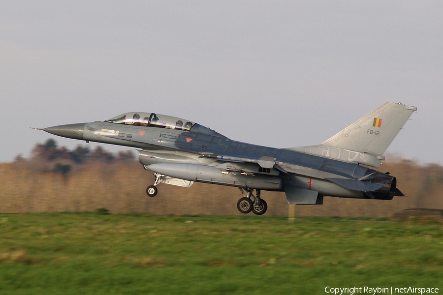 Belgian Air Force General Dynamics F-16BM Fighting Falcon (FB-12) | Photo 554317