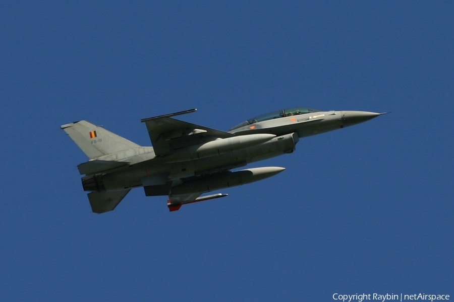 Belgian Air Force General Dynamics F-16BM Fighting Falcon (FB-18) | Photo 554320