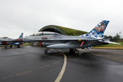 Belgian Air Force General Dynamics F-16BM Fighting Falcon (FB-24) at  Wittmundhafen Air Base, Germany