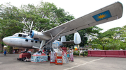 Royal Malaysian Air Force Scottish Aviation Twin Pioneer CC.1 (FM1064) at  Melaka Transportation Museum, Malaysia