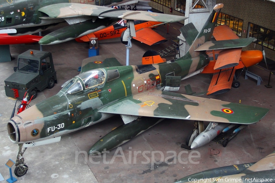 Belgian Air Force Republic F-84F Thunderstreak (FU-30) | Photo 130574
