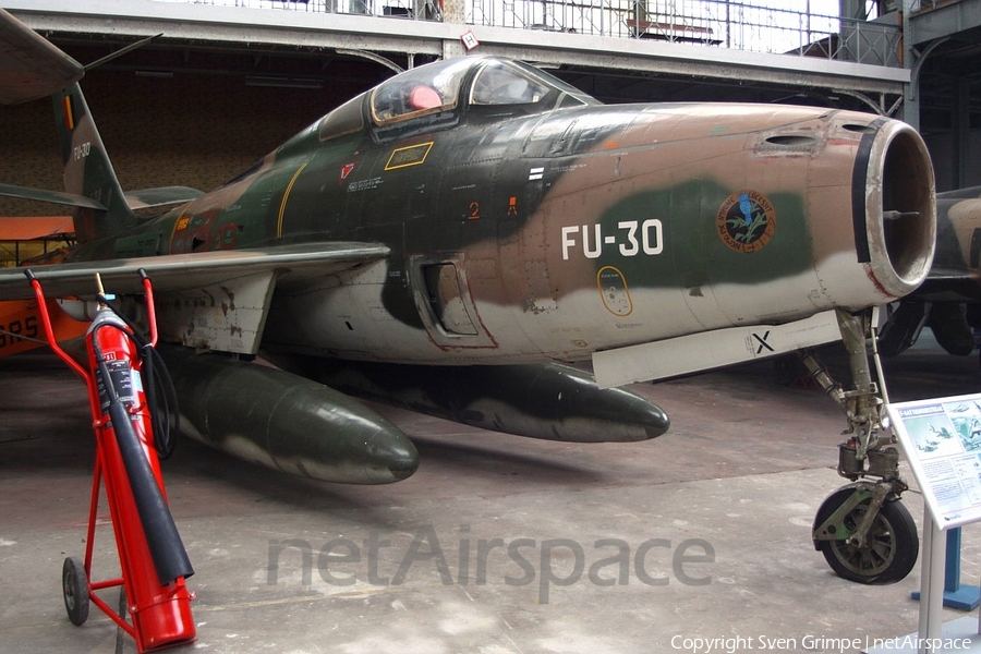 Belgian Air Force Republic F-84F Thunderstreak (FU-30) | Photo 131129