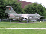 Belgian Air Force Lockheed F-104G Starfighter (FX60) at  Hermeskeil Museum, Germany