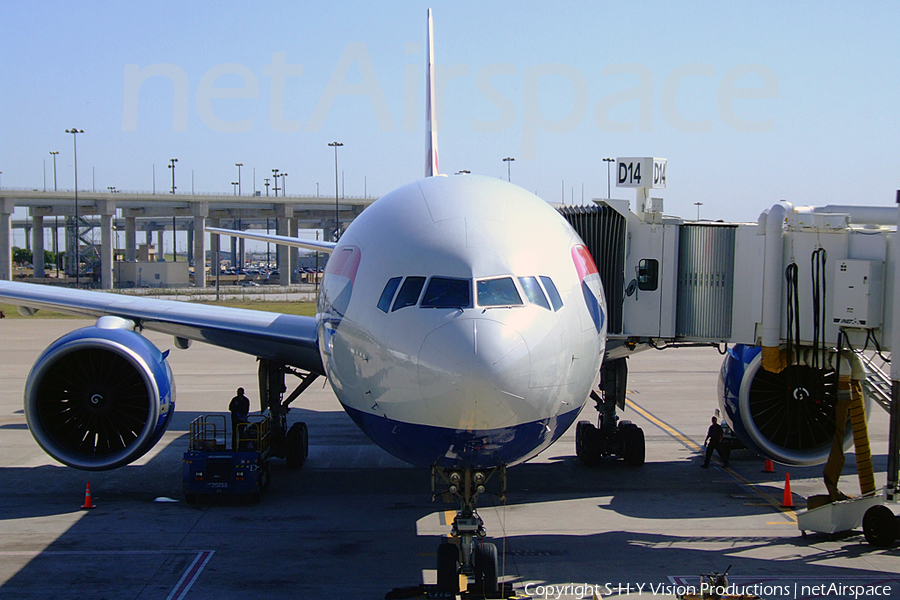 British Airways Boeing 777-236(ER) (G-****) | Photo 8310