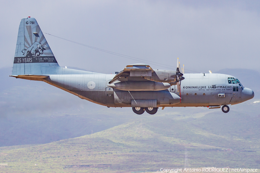 Royal Netherlands Air Force Lockheed C-130H Hercules (G-781) | Photo 434252
