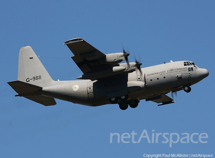 Royal Netherlands Air Force Lockheed C-130H Hercules (G-988) | Photo 3965