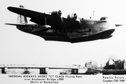 Imperial Airways Short S.23 Flying Boat (G-ADHM) at  Off-airport - Rochester, United Kingdom