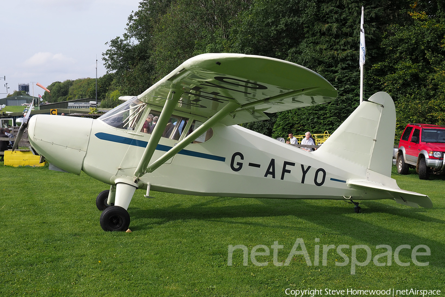 (Private) Stinson Voyager 105 HW-75 (G-AFYO) | Photo 190012