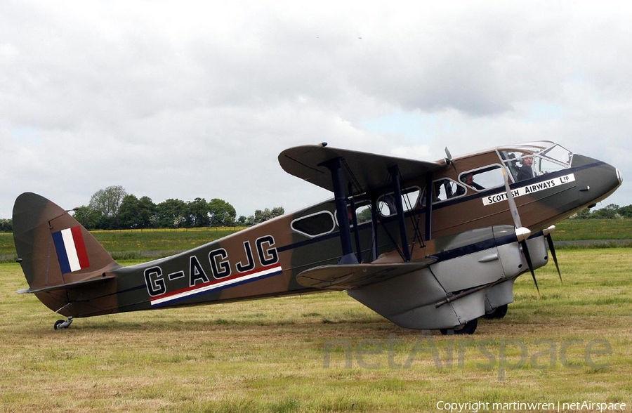 (Private) De Havilland DH.89A Dragon Rapide (G-AGJG) | Photo 229259