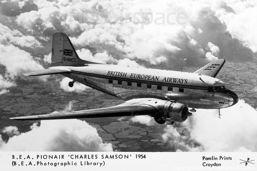 BEA -British European Airways Douglas C-47A Skytrain (G-AHCZ) | Photo 91321