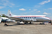 BEA -British European Airways Vickers Viscount 701 (G-ALWF) at  Duxford, United Kingdom