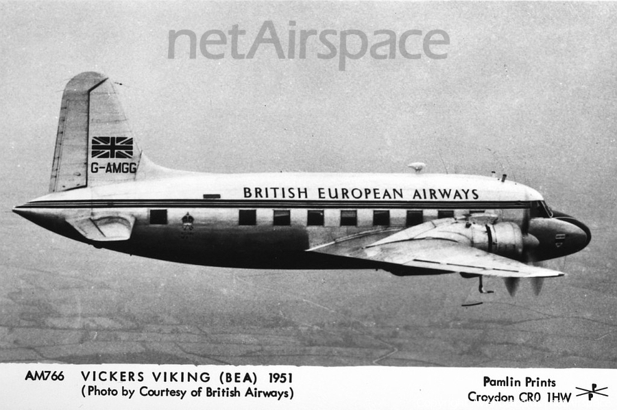 BEA -British European Airways Vickers Viking 1B (G-AMGG) | Photo 70296
