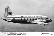 BEA -British European Airways Vickers Viking 1B (G-AMGG) at  International Airspace, (International Airspace)