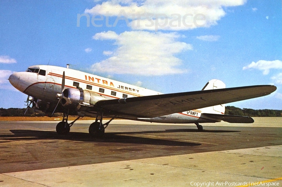 Intra Jersey Douglas DC-3C (G-AMPY) | Photo 67660