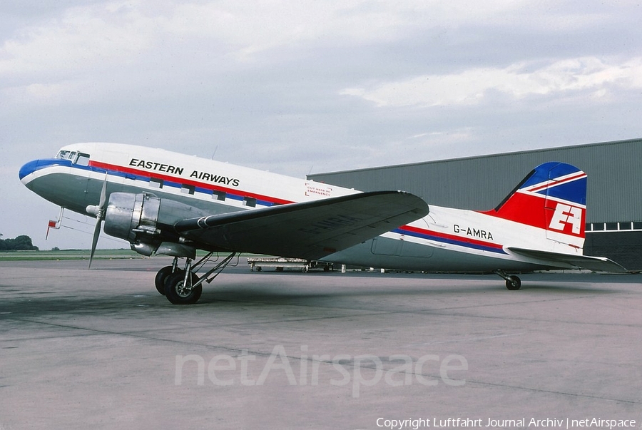 Eastern Airways Douglas C-47B Skytrain (Dakota 4) (G-AMRA) | Photo 401195