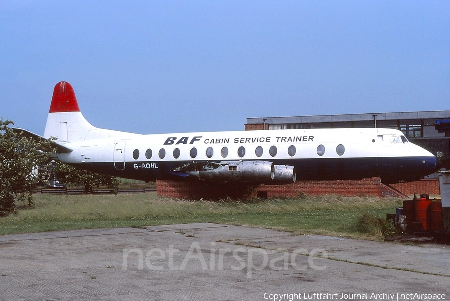 British Air Ferries - BAF Vickers Viscount 802 (G-AOHL) | Photo 399363