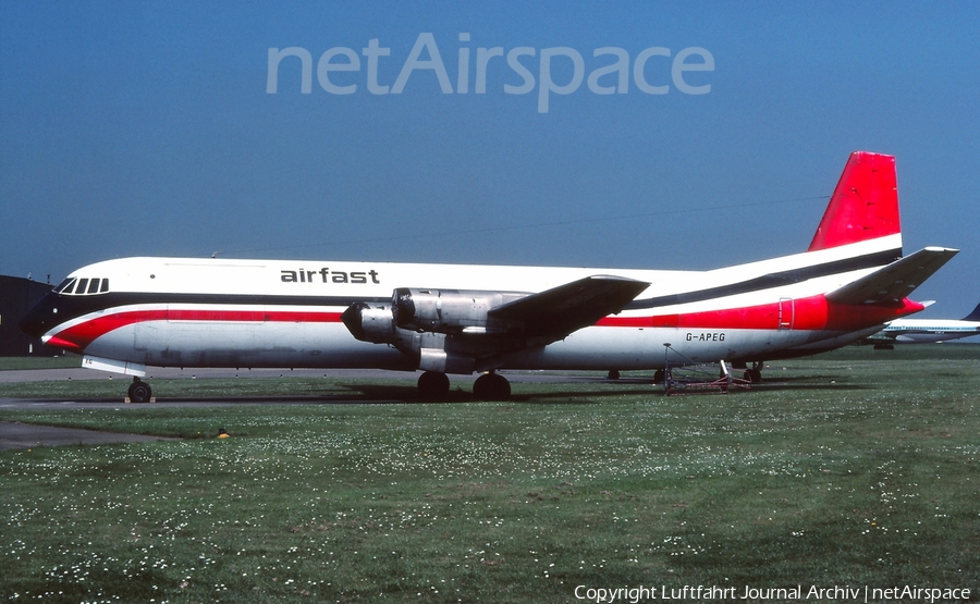 Airfast Indonesia Vickers 953C Merchantman (G-APEG) | Photo 422526