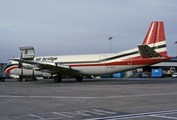 Air Bridge Carriers - ABC Vickers Merchantman (G-APEJ) at  London - Heathrow, United Kingdom
