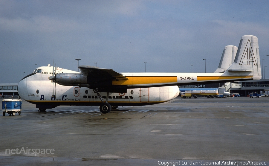 Air Anglia (Air Bridge Carriers - ABC) Armstrong Whitworth Argosy (G-APRL) | Photo 440342