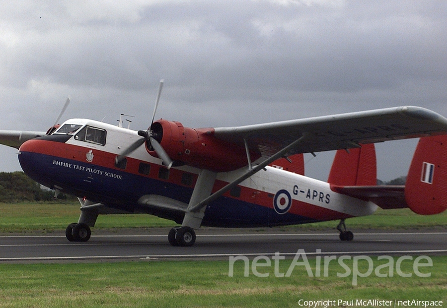 Air Atlantique Scottish Aviation Twin Pioneer Srs 3 (G-APRS) | Photo 73857