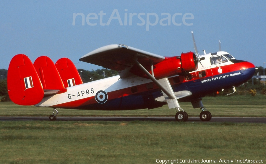 Air Atlantique Scottish Aviation Twin Pioneer Srs 3 (G-APRS) | Photo 413012