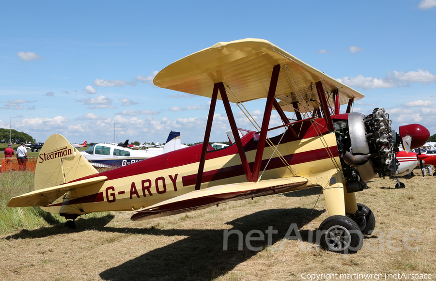 (Private) Boeing Stearman A75N1 (G-AROY) | Photo 331767