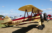 (Private) Boeing Stearman A75N1 (G-AROY) at  Turweston, United Kingdom