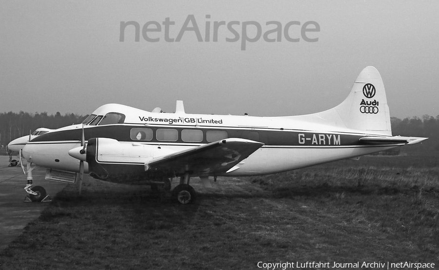 Volkswagen GB Ltd De Havilland DH.104 Dove 8 (G-ARYM) | Photo 412818