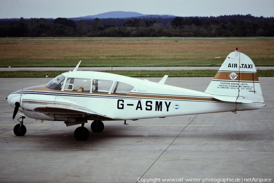 Thursten Aviation Piper PA-23-160 Apache H (G-ASMY) | Photo 459057